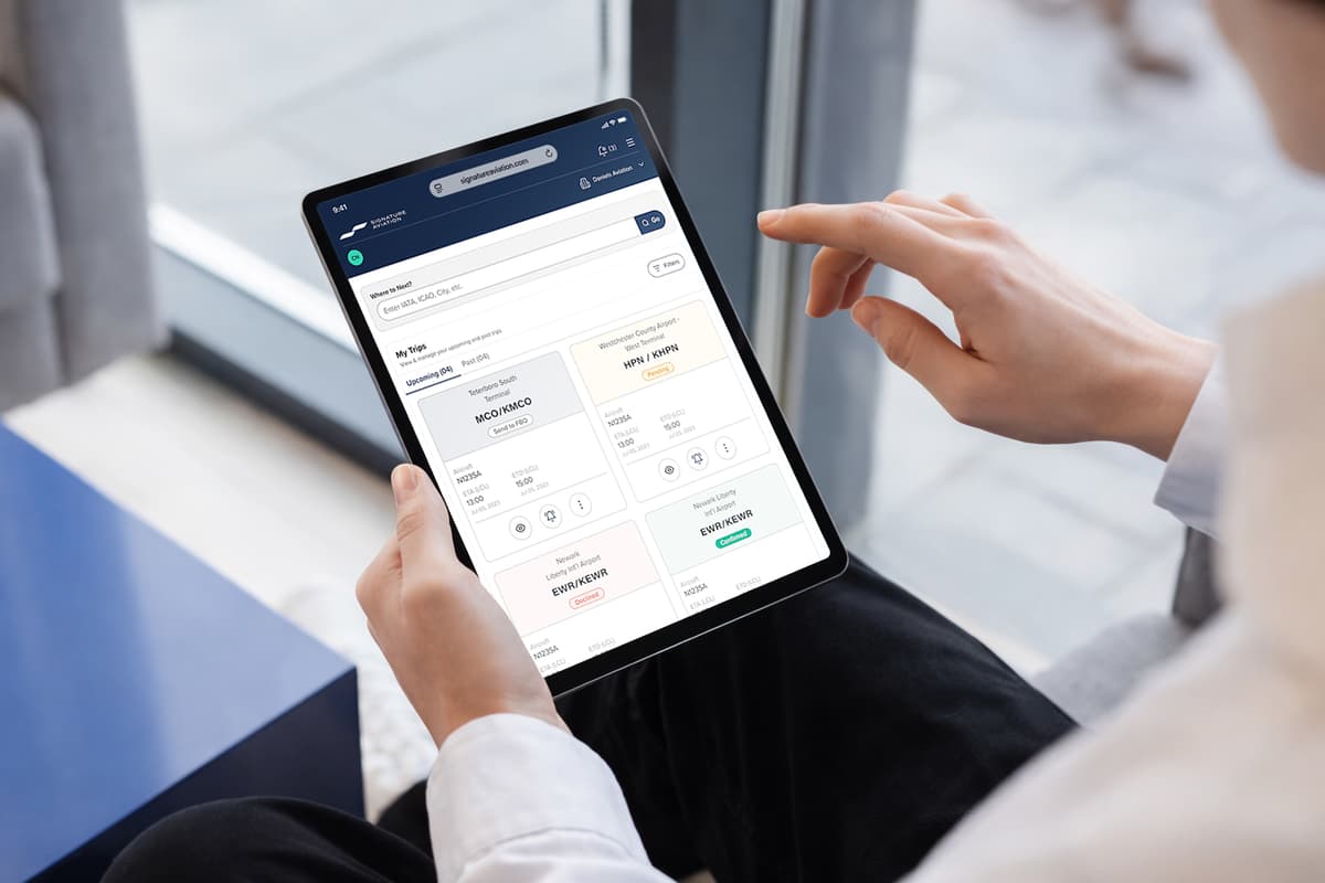 Signature Aviation Launches Digital Portal for Customers