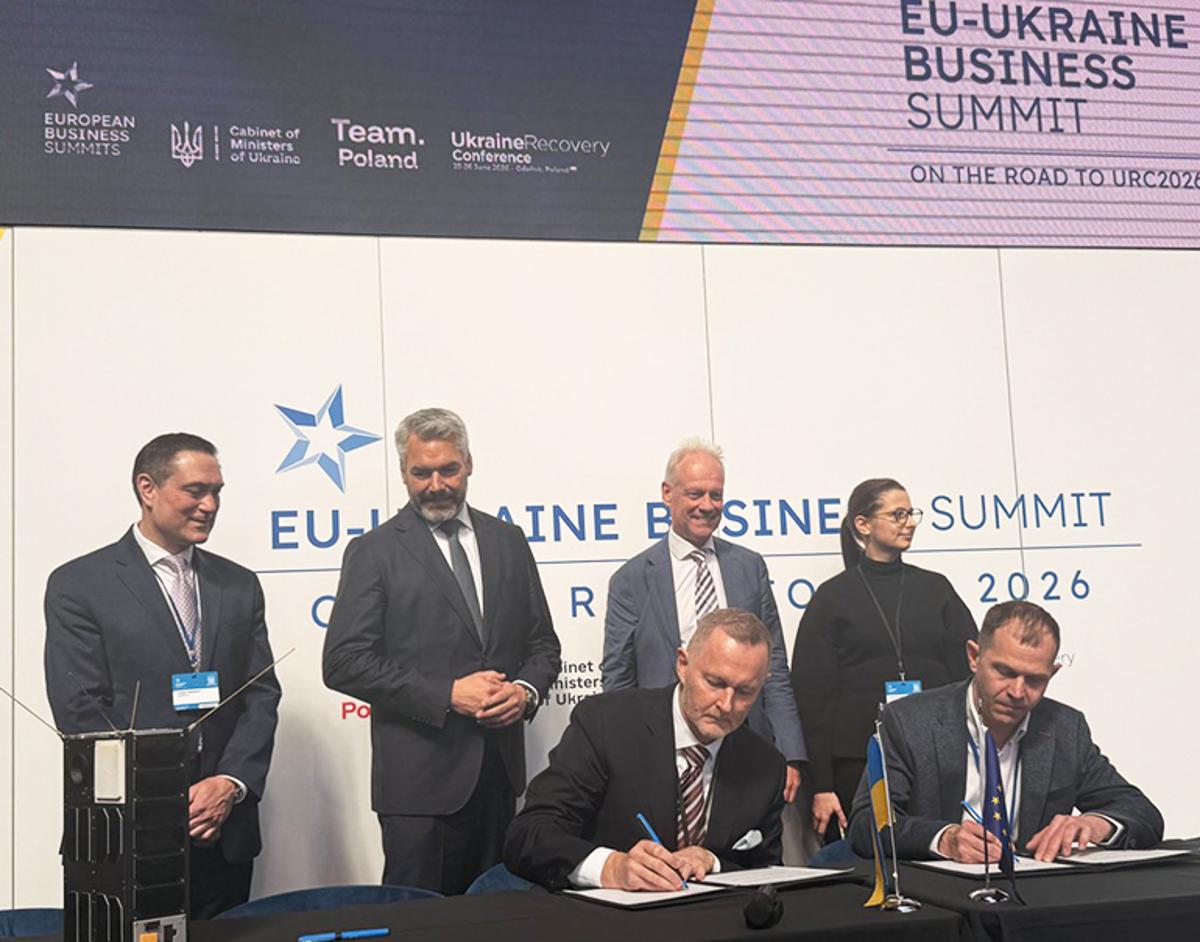 GomSpace and STETMAN Establish UASAT Joint Venture for Ukrainian Sovereign Communications