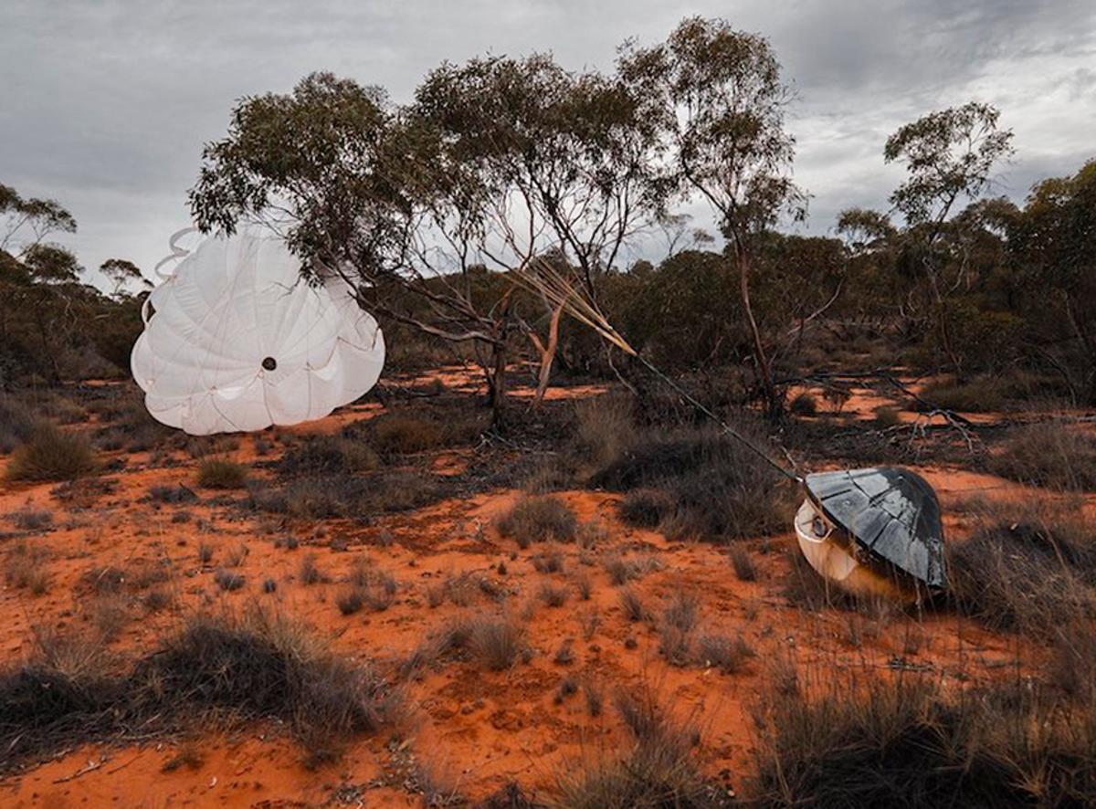Varda Space Industries W-6 Capsule Touches Down in South Australia