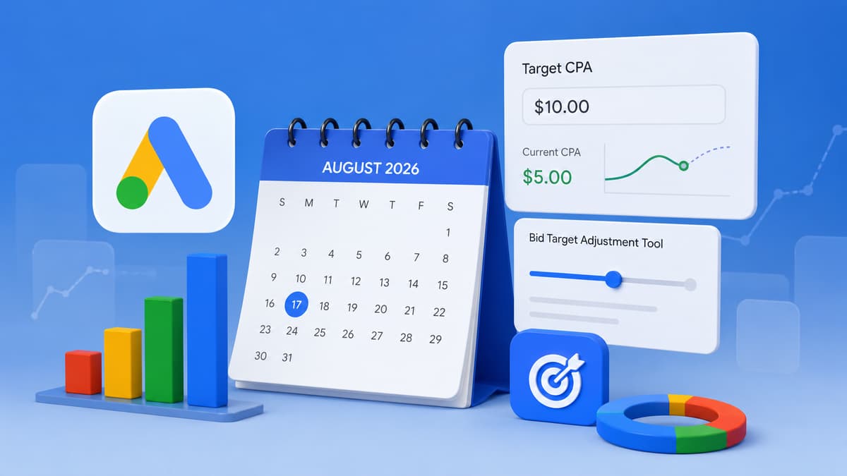 Google Ads Updates Target-Based Bidding for Budget-Limited Campaigns