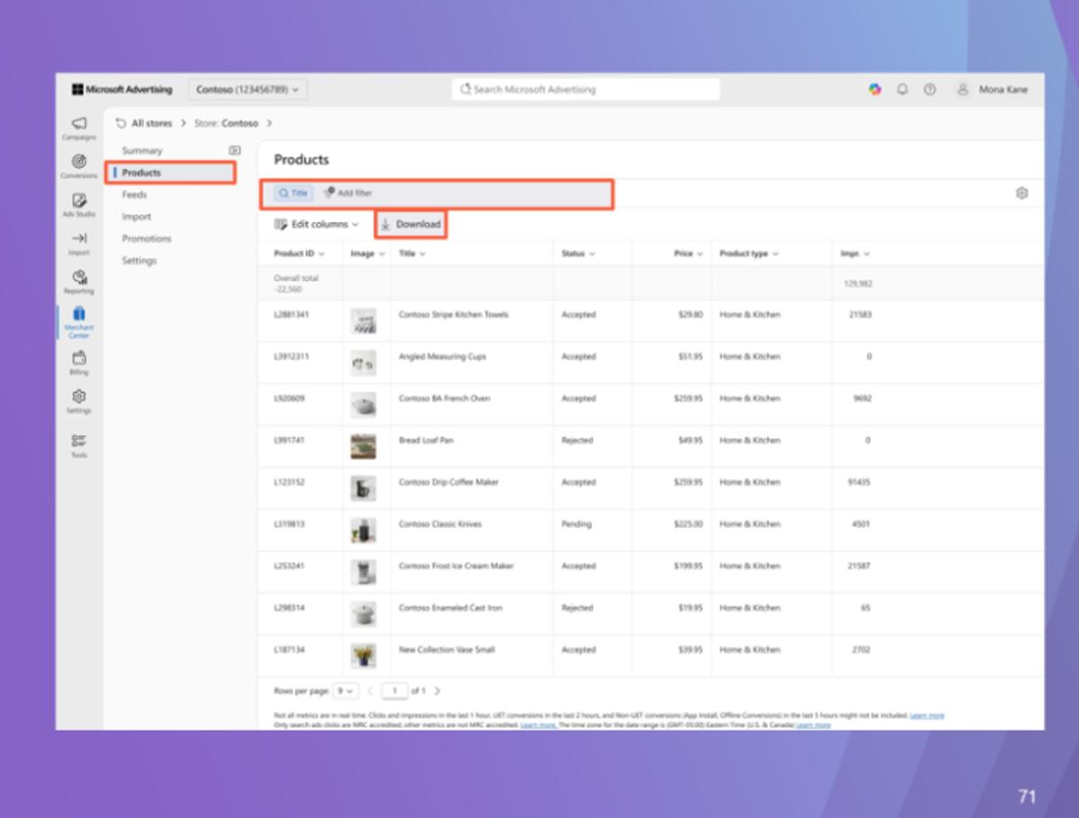 Microsoft Ads Launches Product Explorer for Catalog Insights