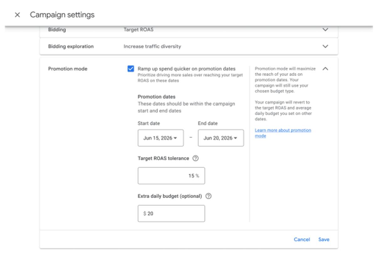 Google Expands Smart Bidding Exploration, Adds Promotion Mode