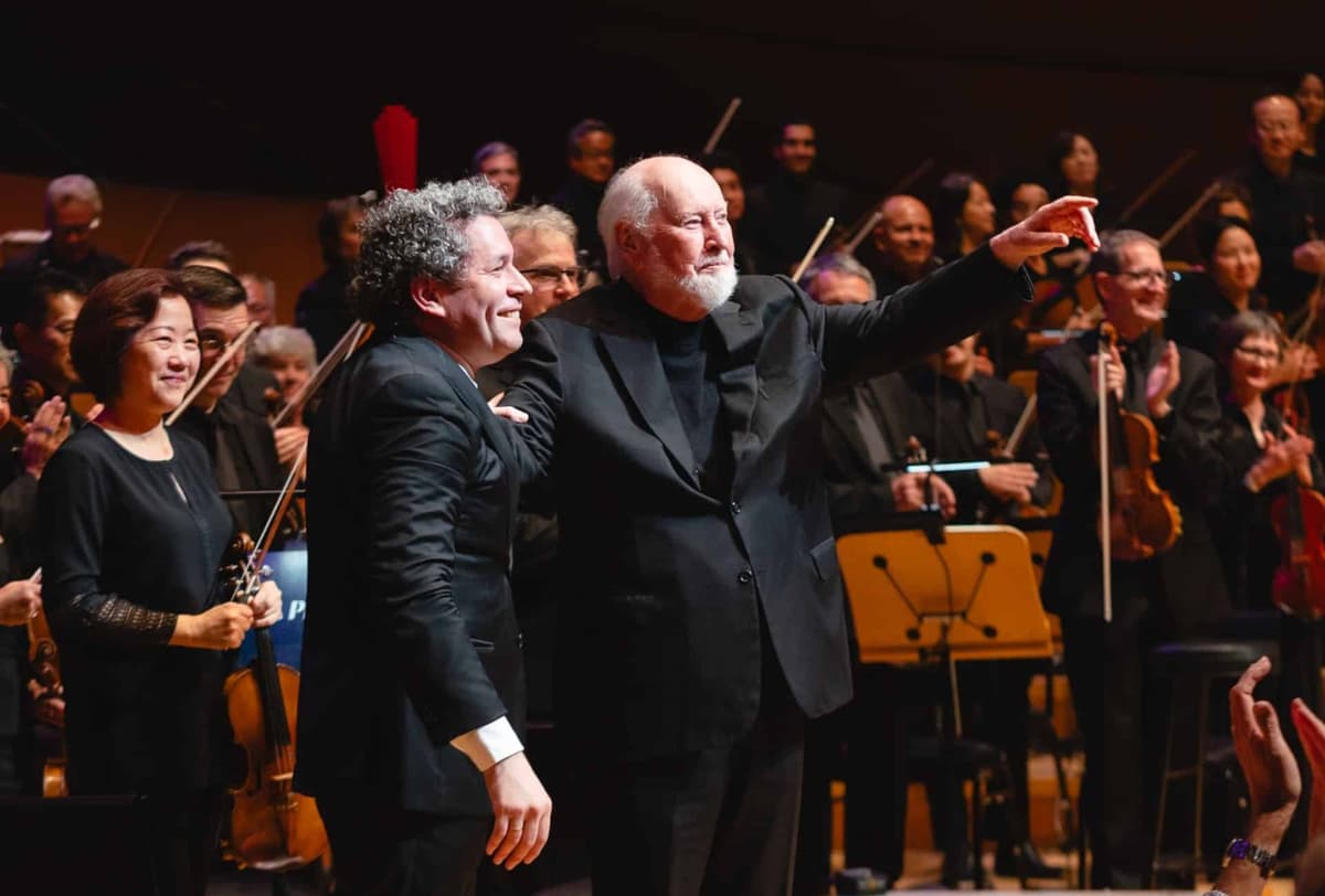 John Williams Composes Bye-Bye Dudamel Fanfare