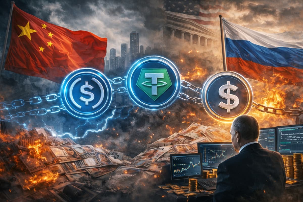 How China’s Fear of Secondary Sanctions Pushed Moscow Into Leveraging Stablecoins to Reshape Financial Warfare