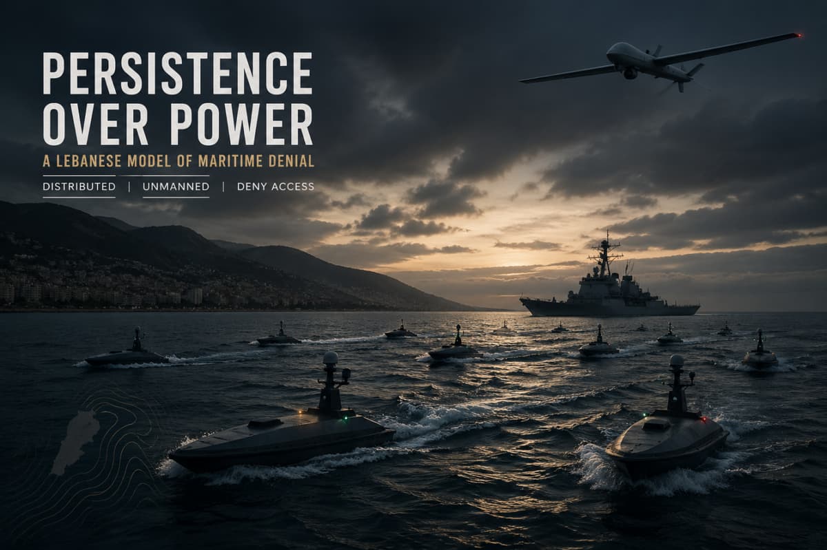 Persistence Over Power: A Lebanese Model of Maritime Denial
