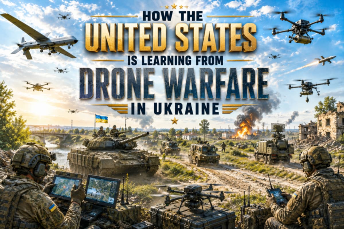 How the United States Is Learning From Drone Warfare in Ukraine