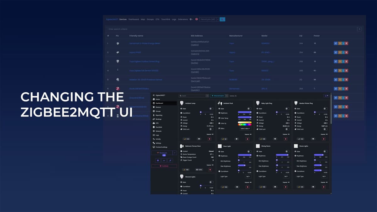 How to Restore the Old Zigbee2MQTT Frontend UI