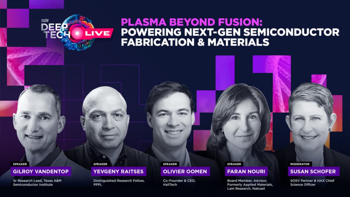 🎥 Plasma Beyond Fusion: Powering Next Gen Semiconductor Manufacturing & Materials
