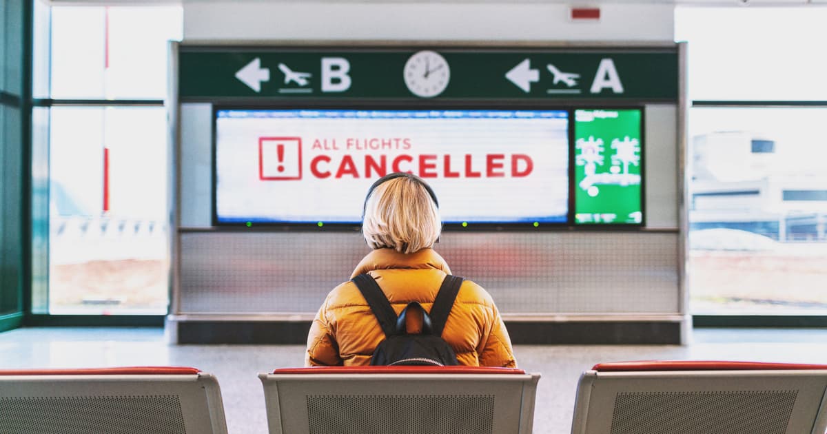 The Real Reason Your Flight Gets Canceled Has Nothing to Do with Weather on the Ground — It Starts 150...