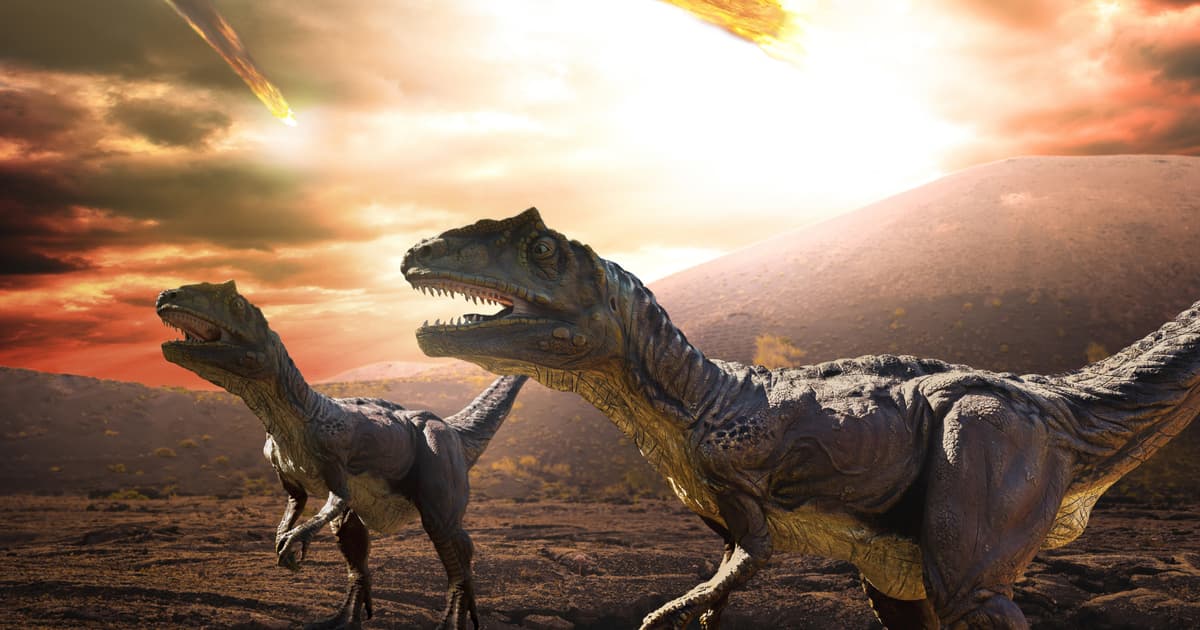 The Asteroid that Ended the Dinosaurs Struck What Is Now Mexico with Such Force that It Blasted Molten Ejecta High...