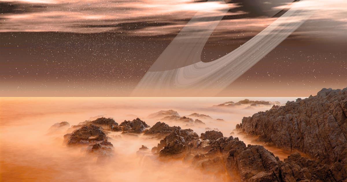 In January 2005, the Huygens Probe Parachuted for 147 Minutes Through Titan’s Orange Haze, Landed on a Cold Plain Scattered...