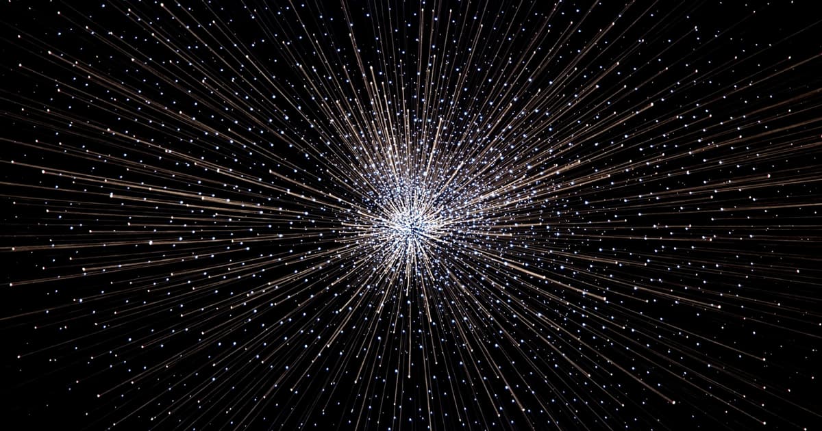 The Big Bang Did Not Explode Into Empty Space From a Central Point. It Was Space Itself Expanding Everywhere at...