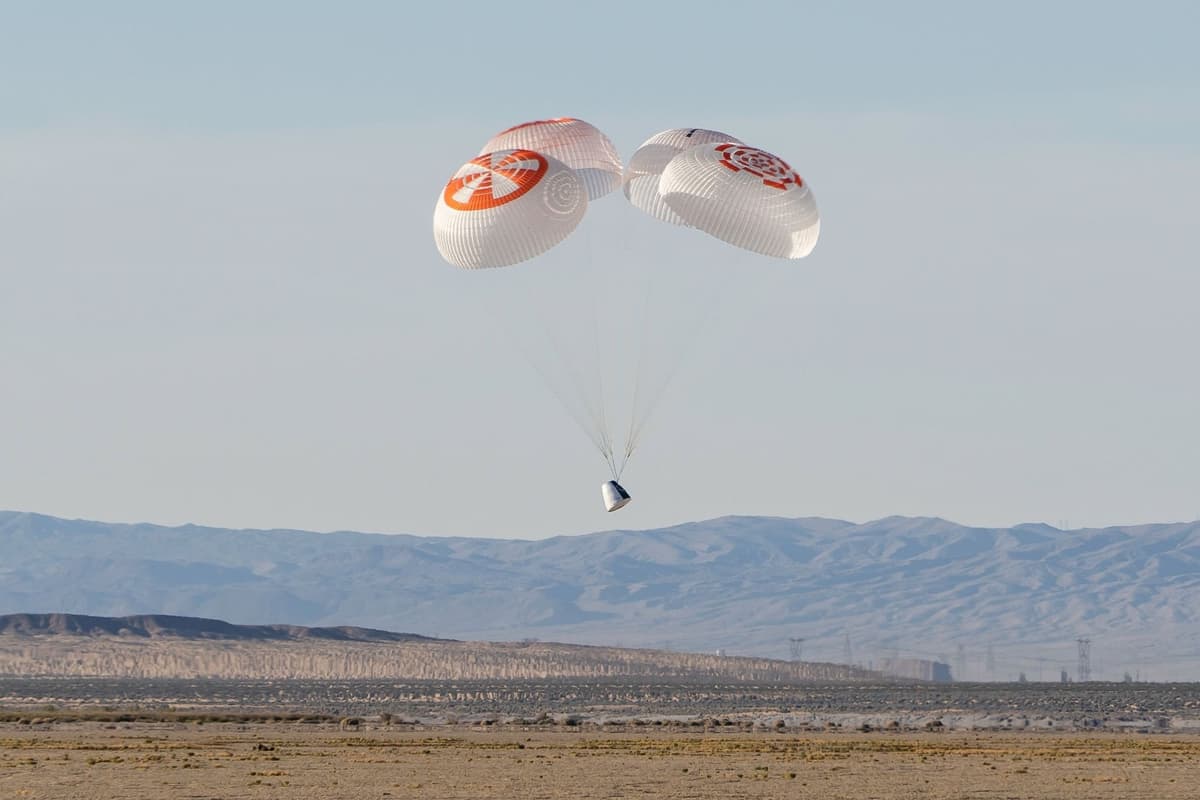 The Exploration Company Completes Drop Test of Nyx Capsule