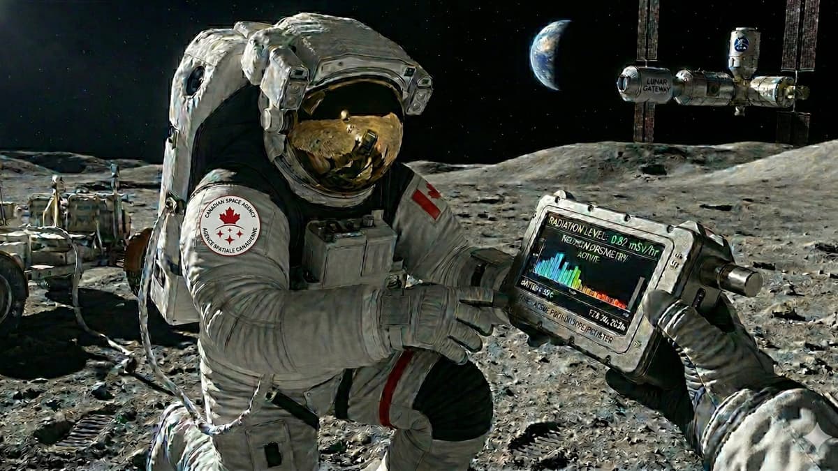 Real-Time Radiation Tracking: Canada’s Newest Contribution to the Moon Race