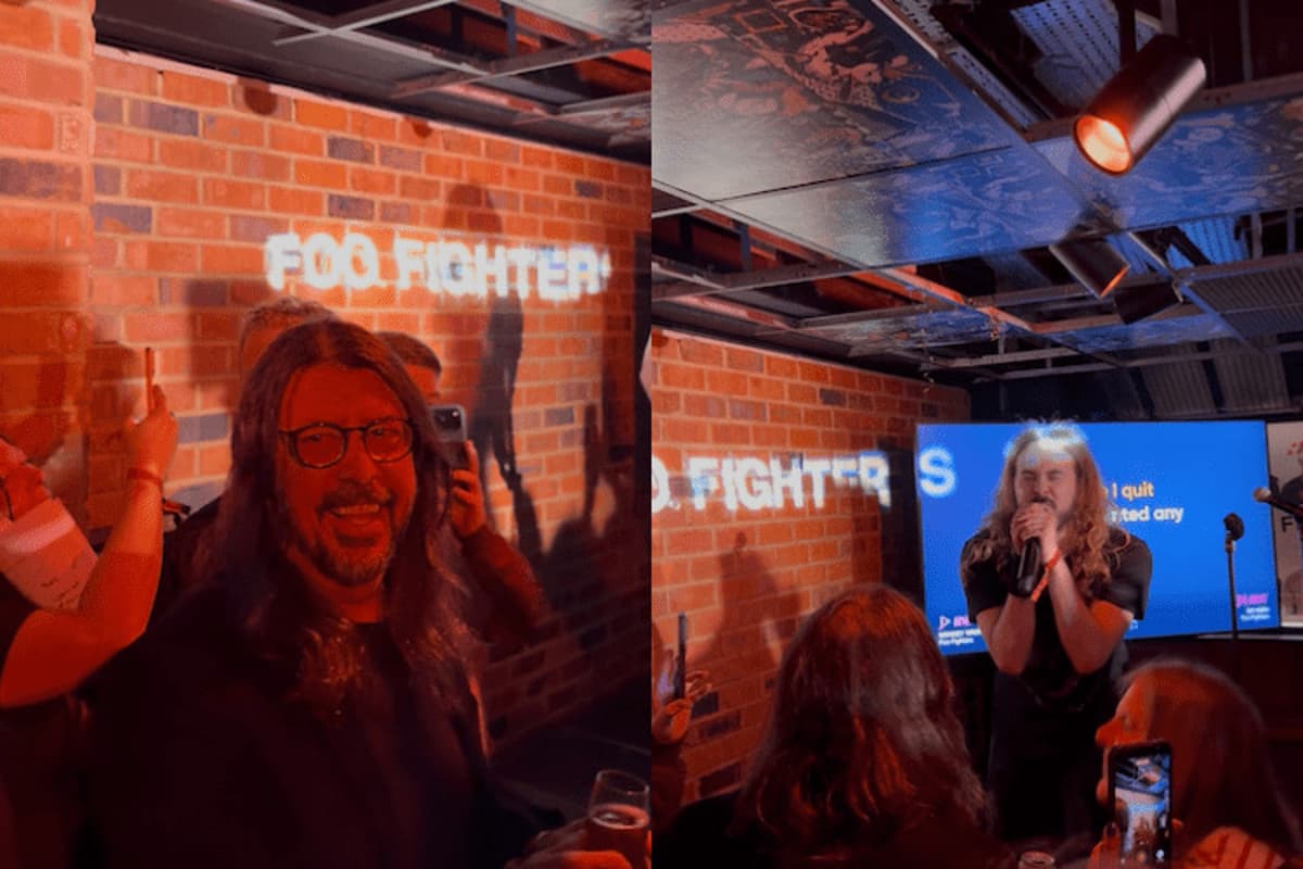 WATCH: Dave Grohl Surprise Foo Fighters Fan Singing Karaoke