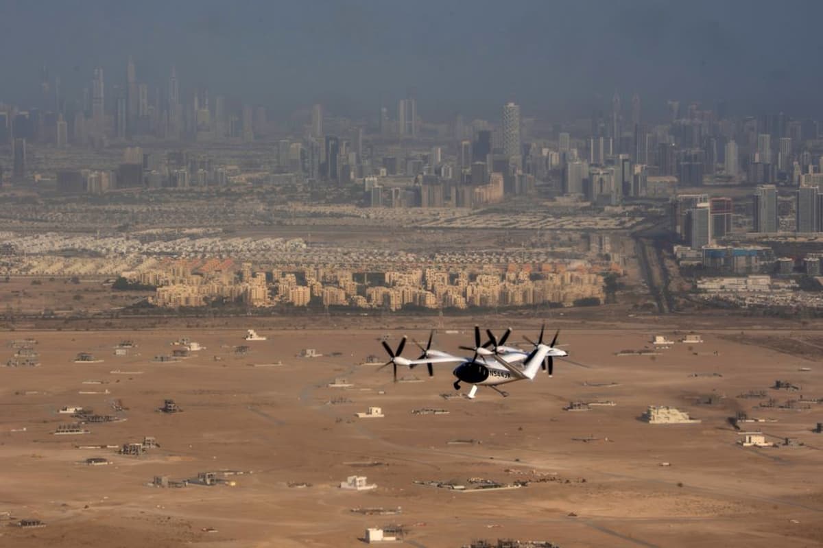 First Air Taxi Service to Launch in Dubai in 2026