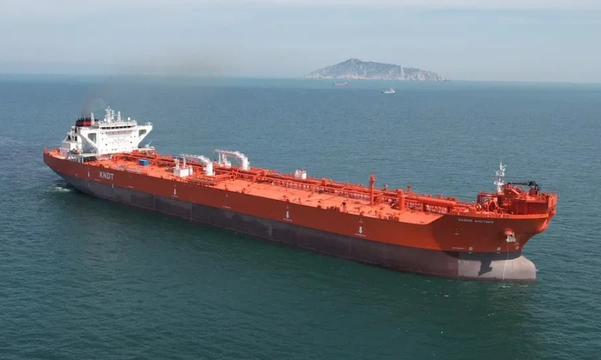 KNOT Returns to COSCO Zhoushan for Another Shuttle Tanker