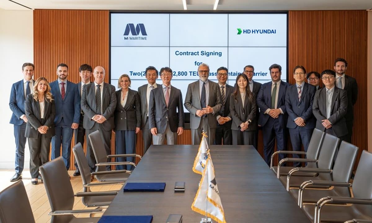 Greek Bulker Player M/Maritime Crosses Into Boxship Sector with Korean Newbuilds