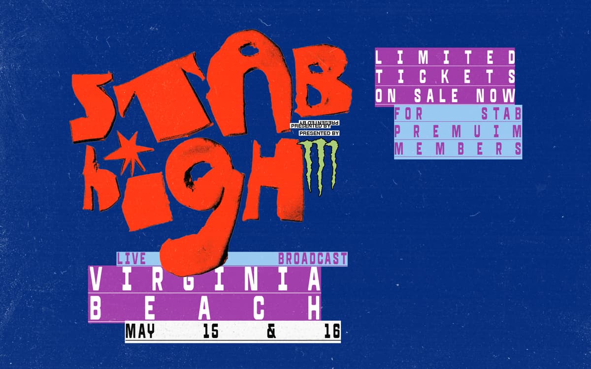 Stab High X Monster Energy Is Coming To Virginia Beach, USA