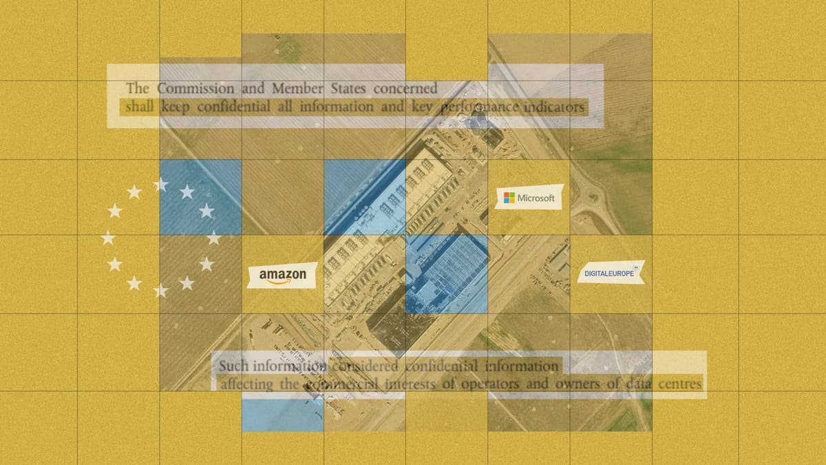 How Big Tech Wrote Secrecy Into EU Law to Hide Data Centres’ Environmental Toll