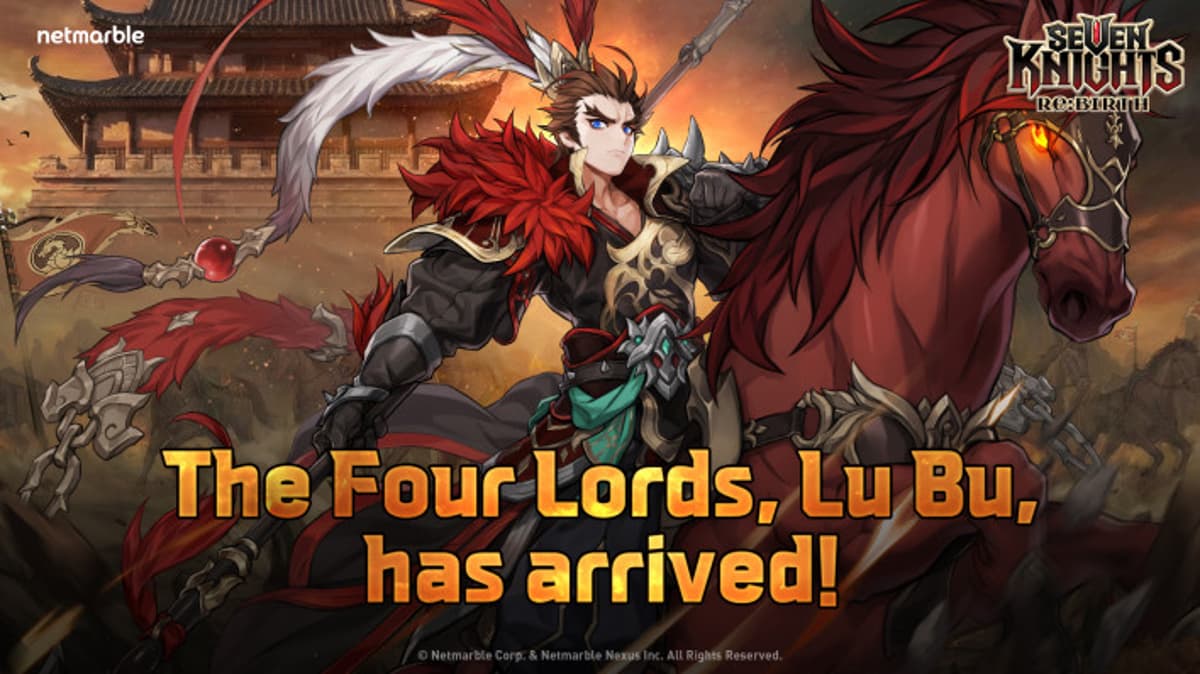 Seven Knights Re:BIRTH Comes to Epic Games Store, Adds Four Lords Hero Lu Bu