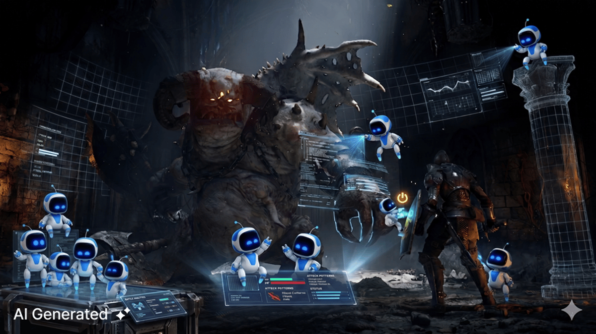 "Make It Easier If You're Struggling": Sony Files Patent for AI-Driven Dynamic Difficulty Adjustment