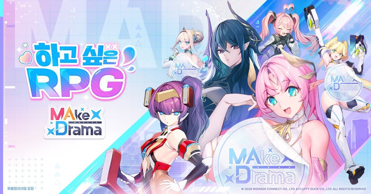 Wemade Connect Opens Pre-Registration for New Subculture Title 'Make Drama: MAD'