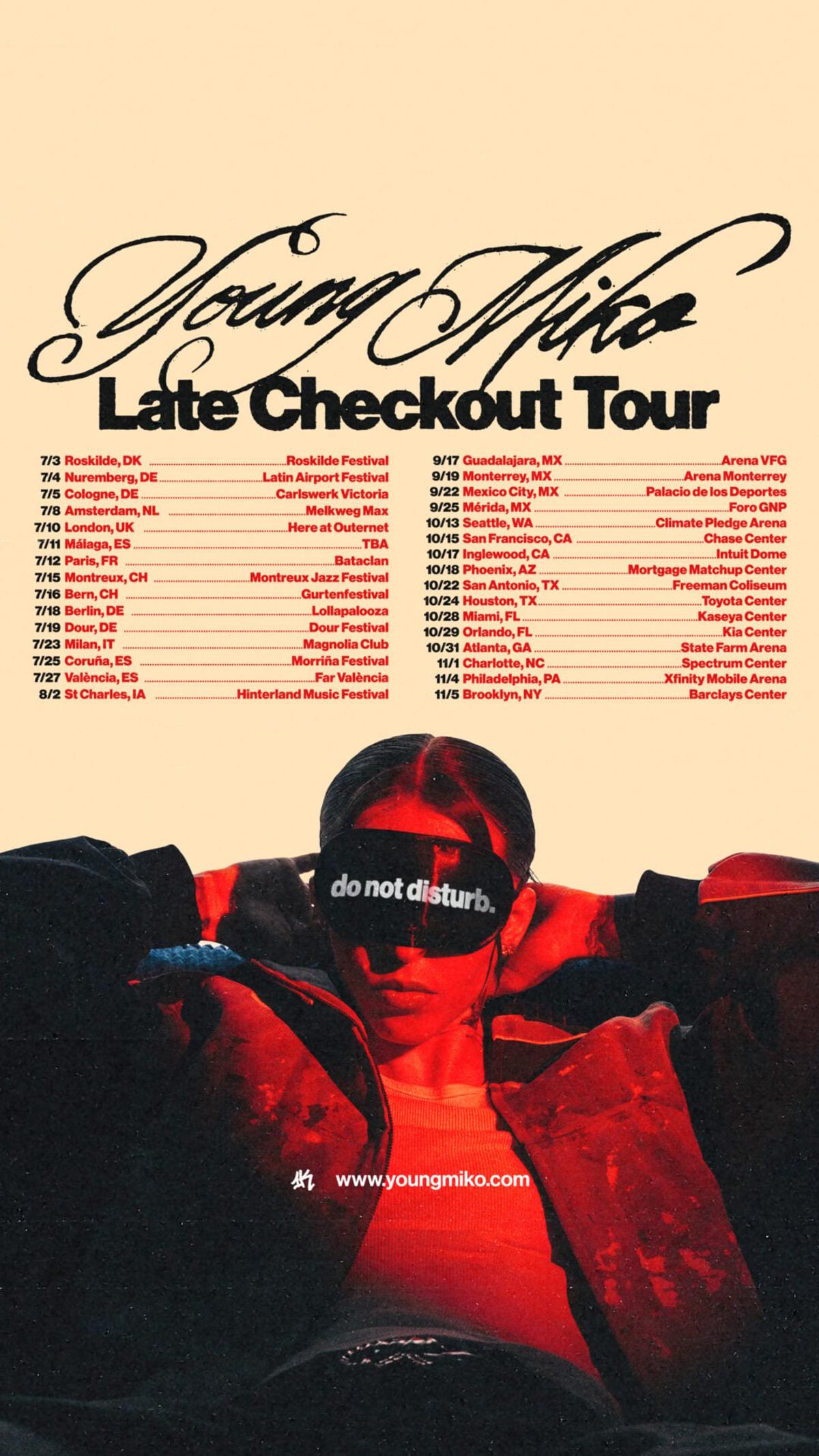 Young Miko Announces 31-Date ‘Late Checkout Tour’