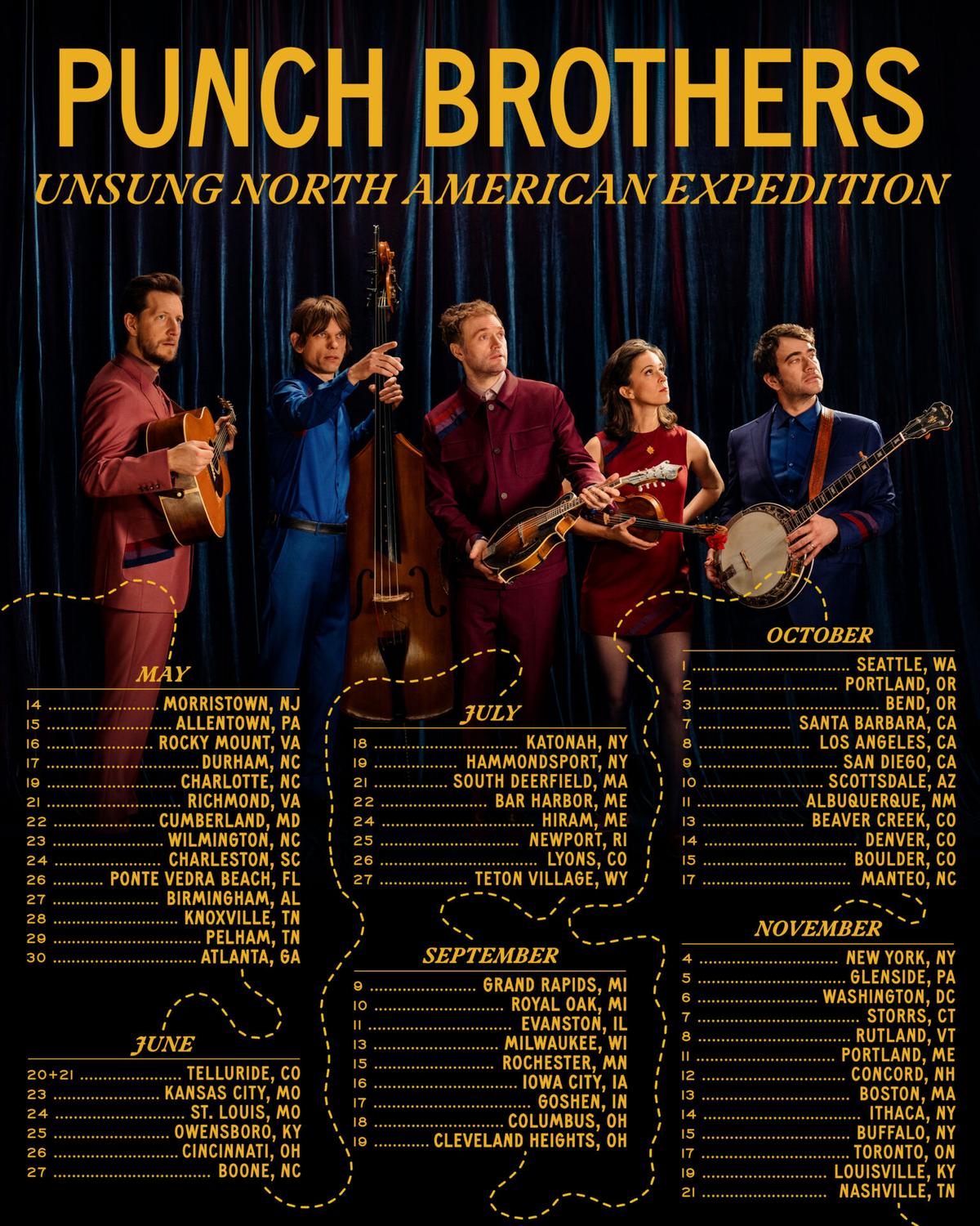 Punch Brothers Add 31 Dates To North American Tour