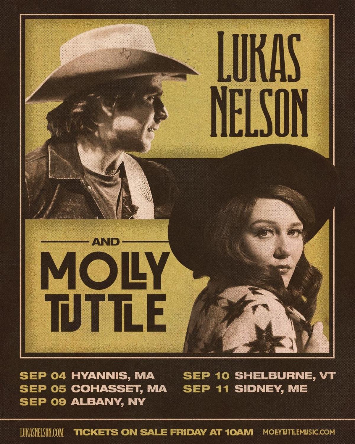 Lukas Nelson & Molly Tuttle Announce Co-Headline Tour