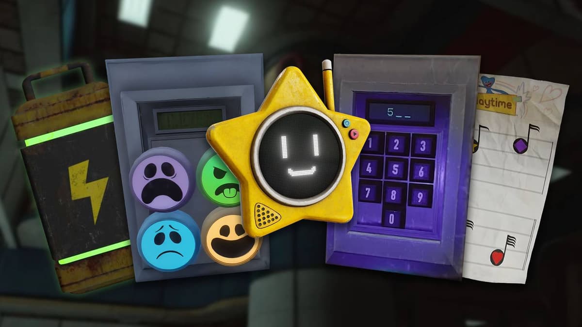 All Puzzles in Poppy Playtime: Chapter 5