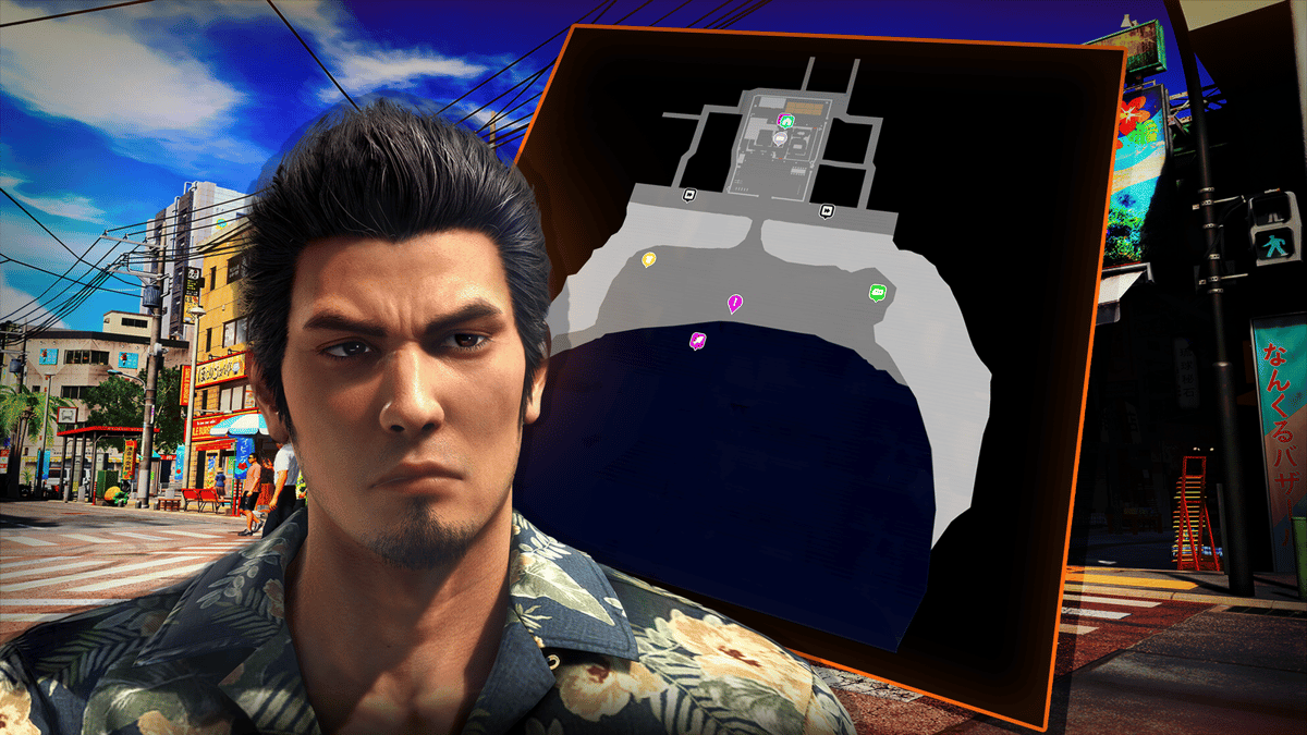 Morning Glory Orphanage Interactive Map - Yakuza Kiwami 3