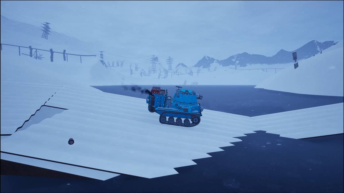 Have Tank, Will Travel in Deep Snow Delivery Demo