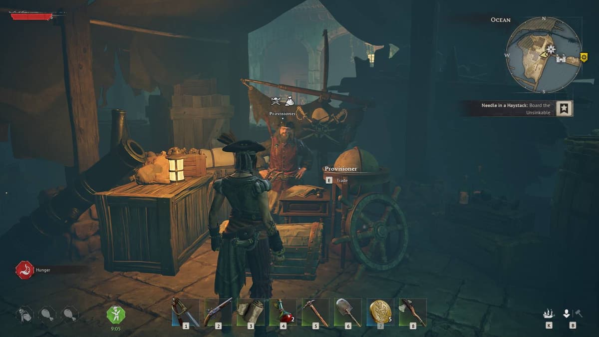 All Factions in Tortuga and Their Stock in Windrose