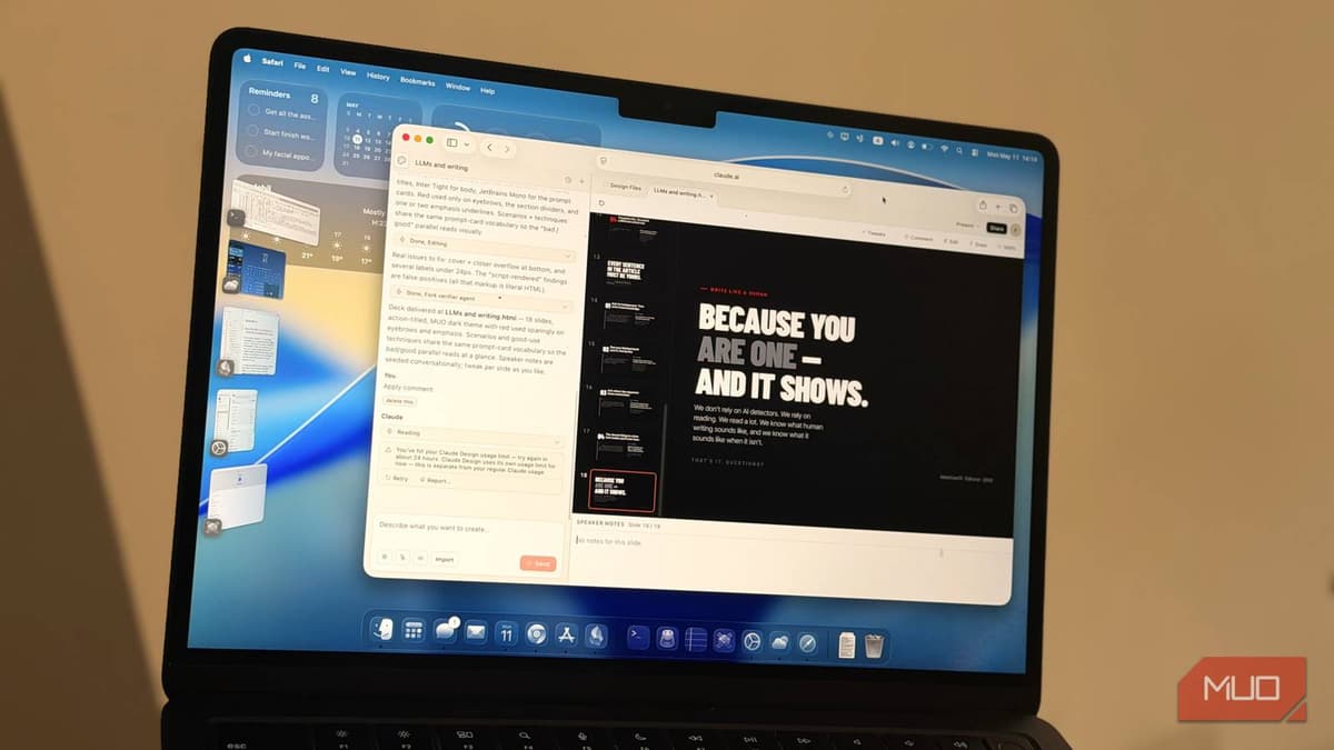 I Let Claude Design Build My Entire Slideshow, and It Beats Every Other Tool I've Used