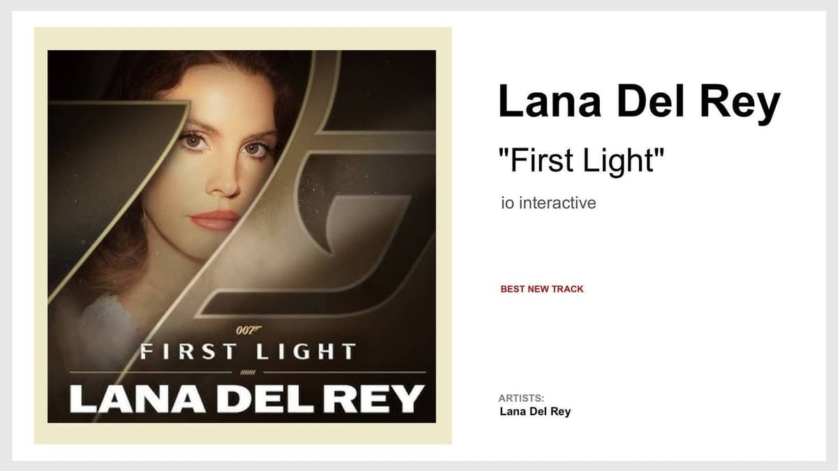 Track Review: Lana Del Rey’s “First Light”