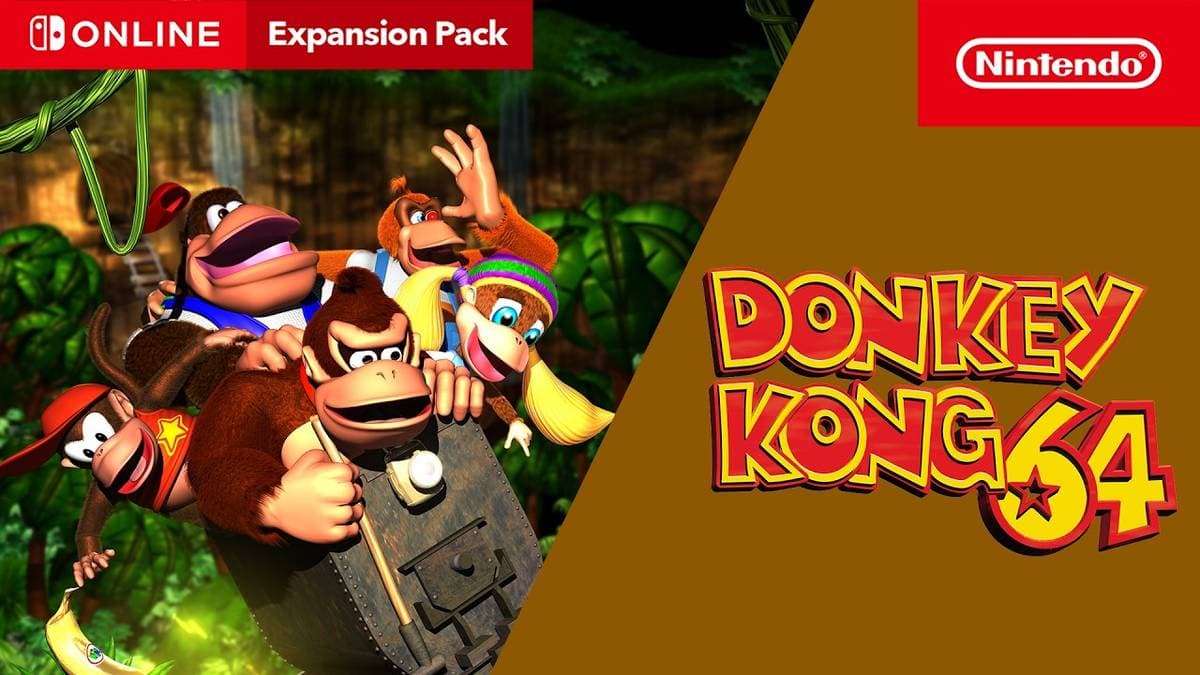 Donkey Kong 64 Is Coming to Nintendo Classics on Switch Online