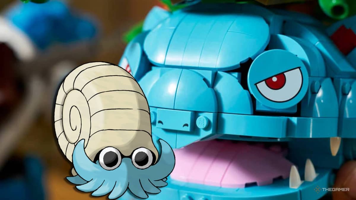 Pokemon Fans Use 3-In-1 Lego Set To Create Omanyte, Horsea, And Reshiram Builds