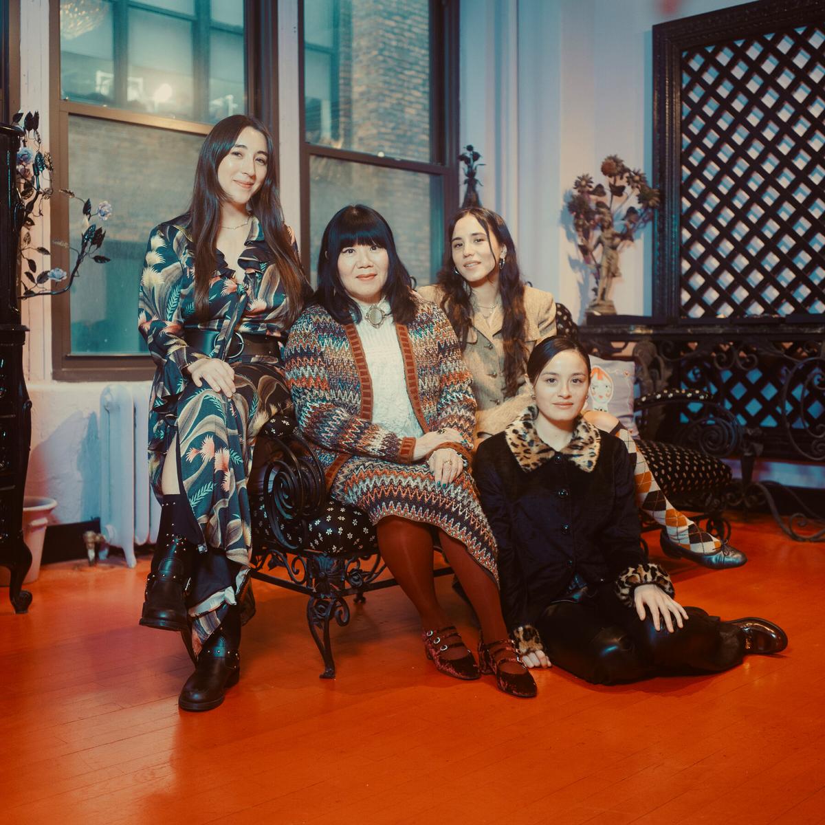 Anna Sui Ushers Her Fashion Label Into the Future With the Help of Her Three Nieces