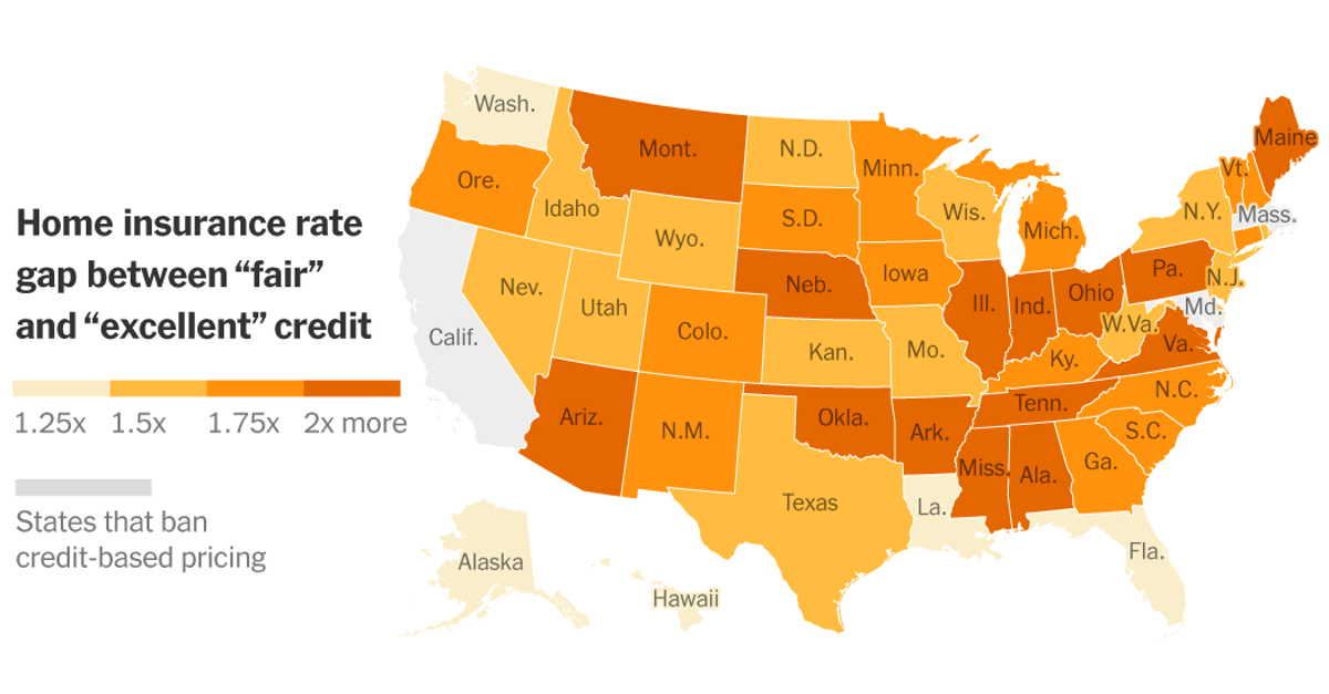 How Rising Home Insurance Costs Are Linked to Credit Scores