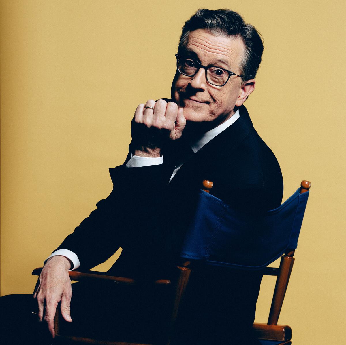 Stephen Colbert Gets Ready to Hang It Up