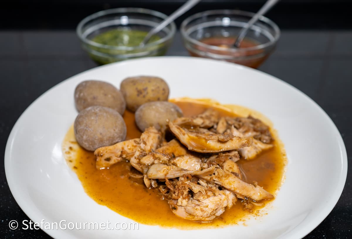 Conejo en Salmorejo Sous Vide