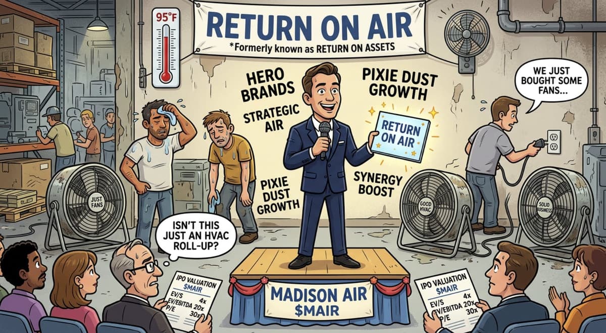 Madison Air Must Have Inhaled