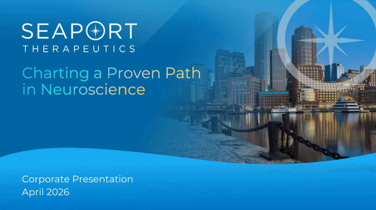 Seaport Therapeutics (SPTX) IPO Deck