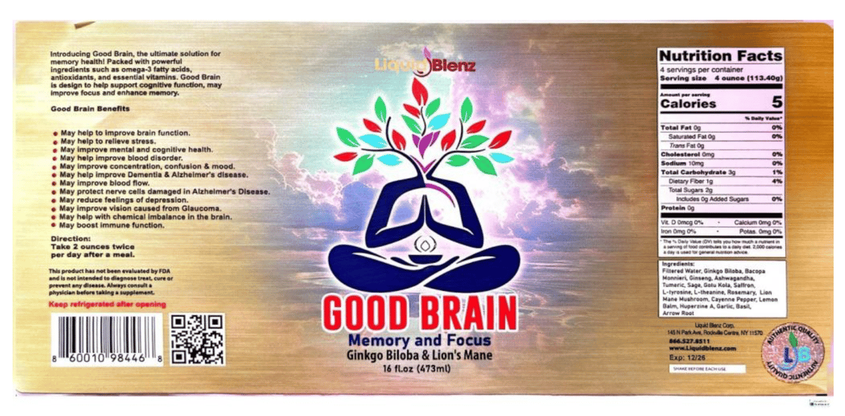 Liquid Supplement Recalled because of Botulism Risk