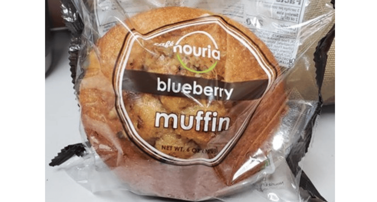 Bluberry Muffins Recalled because of Undeclared Nuts