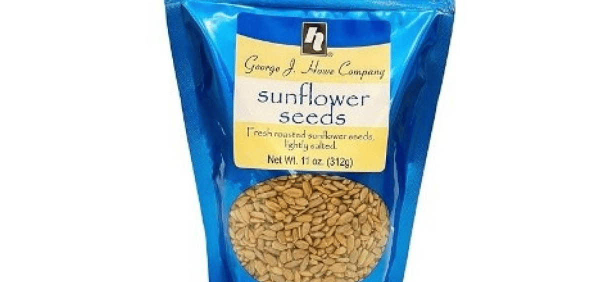 More than 6 Tons of Sunflower Seeds Recalled because of Undeclared Allergen