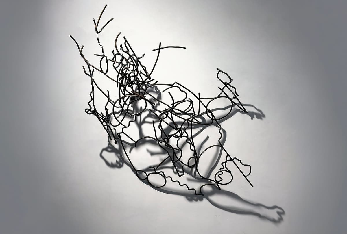 Steel And Shadows Converge in “Larry Kagan: Men”