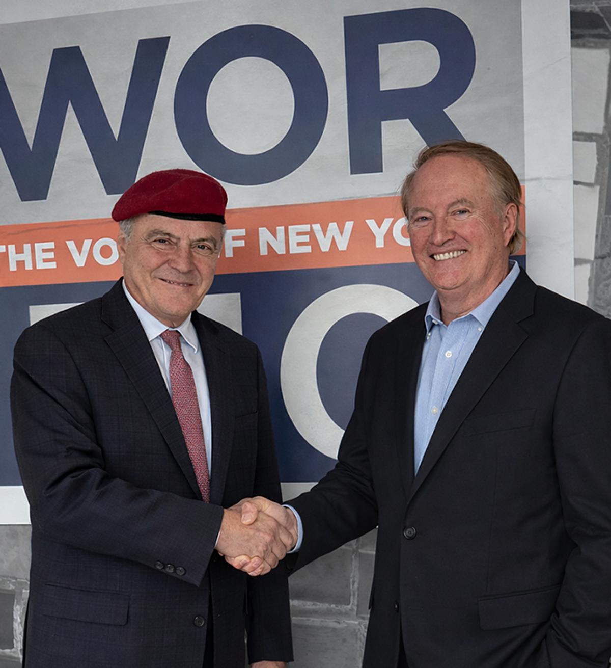 Curtis Sliwa Joins Larry Mendte for WOR Mornings