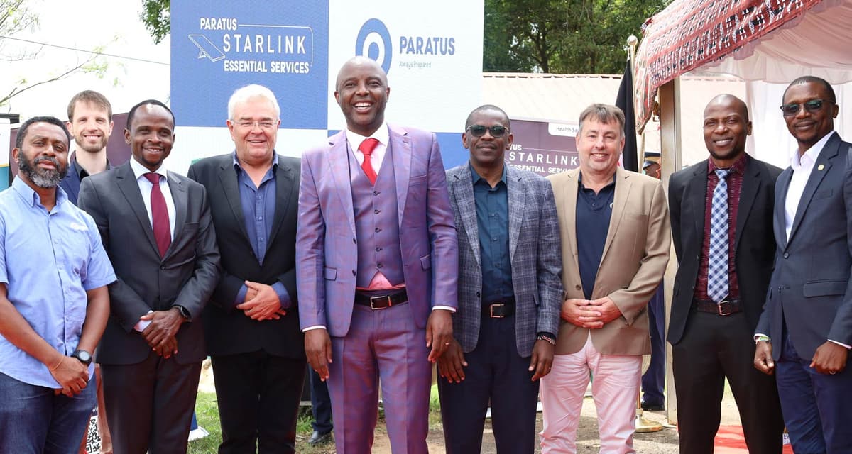 Murang’a County Expands Healthcare Access with Paratus and Starlink